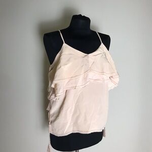 Arteaga Peach Silk Tank